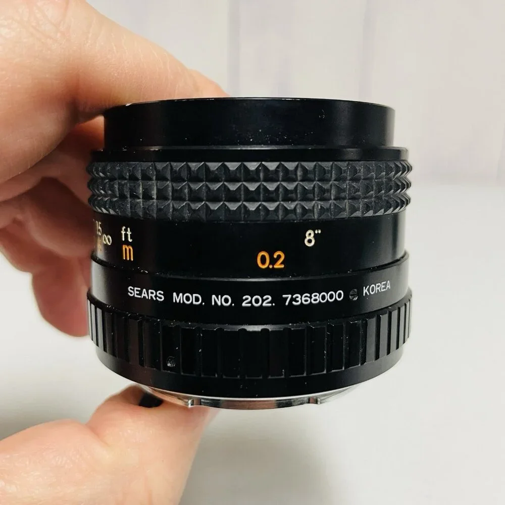 Sears Auto Multicoated 28mm Macro Lens f=28mm 1:2.8